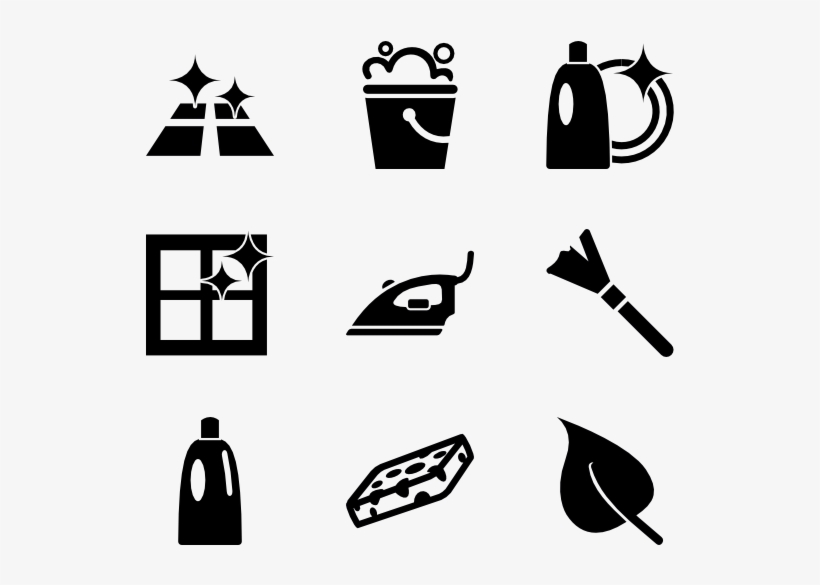 Cleaning 16 Icons - New York Icons Vector, transparent png #452049