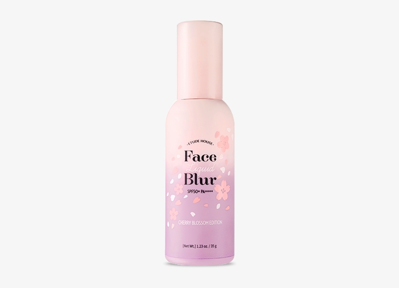 [cherry Blossom Edition] Face Liquid Blur Spf50 /pa - Etude House Face Blur Cherry Blossom, transparent png #452121