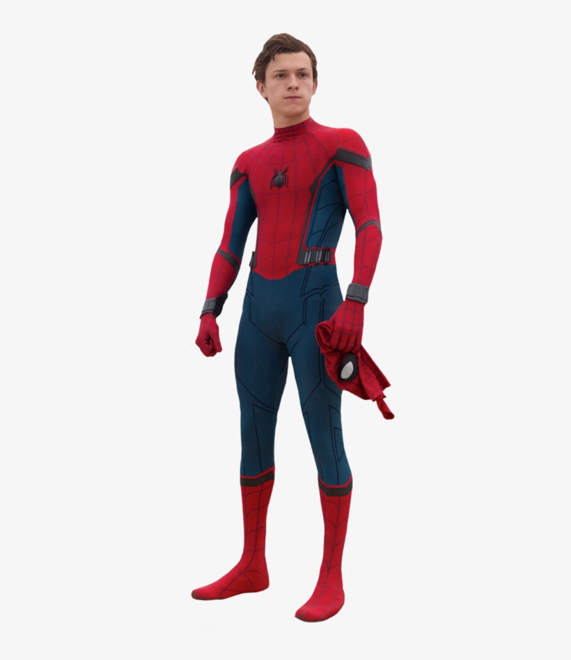 Spider-man Standing Png Download Image - Spiderman Tom Holland Full Body, transparent png #452388