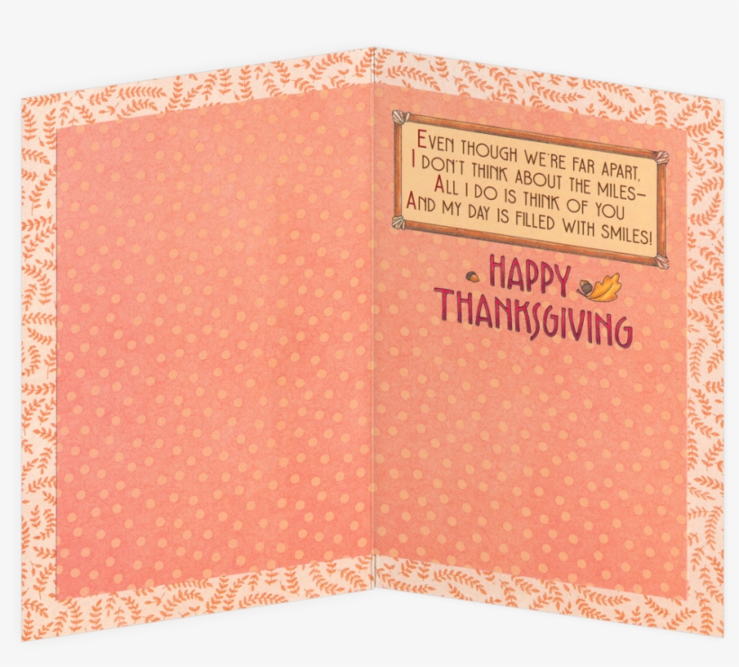 Happy Thanksgiving - Greeting Card, transparent png #452593