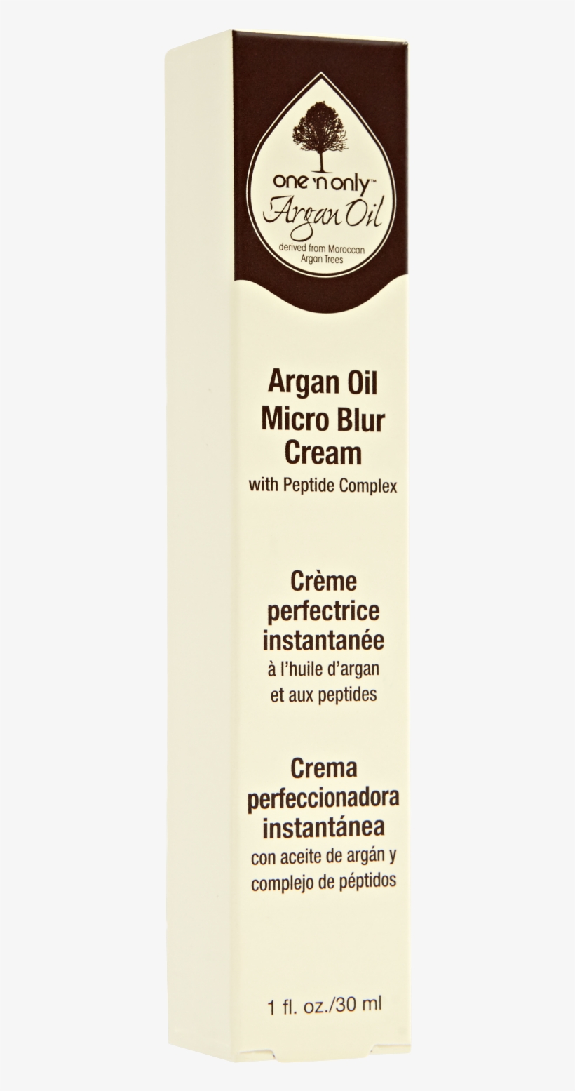 One 'n Only Argan Oil Micro Blur Cream With Peptide, transparent png #452619