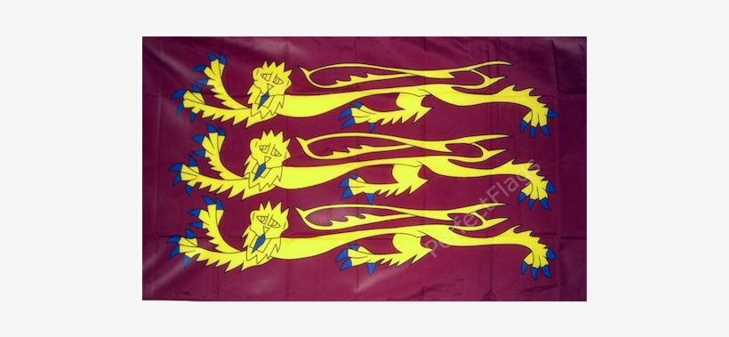 Old England Richard Lionheart Flag - Richard Lionheart Flag, transparent png #452646