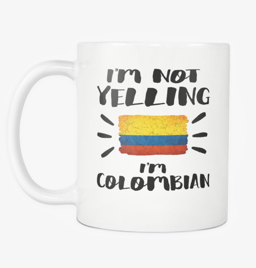 I'm Not Yelling I'm English Flag - Mug, transparent png #452665