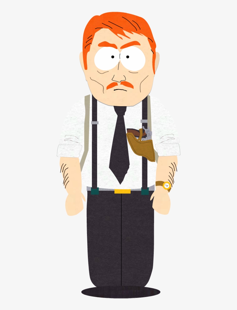 Harris Yates - Inspector South Park, transparent png #453172