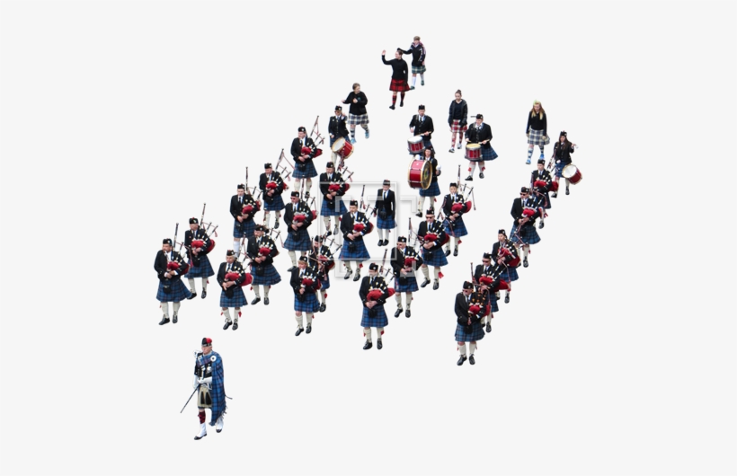 Marching Band In Kilts Two - Marching Band, transparent png #453353