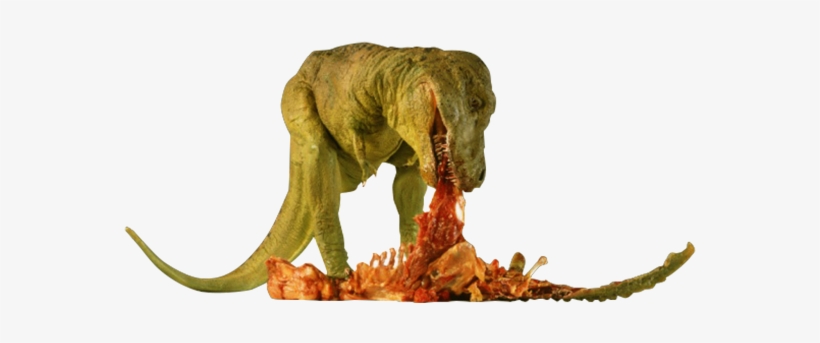 T Rex Eating Meat, transparent png #453582