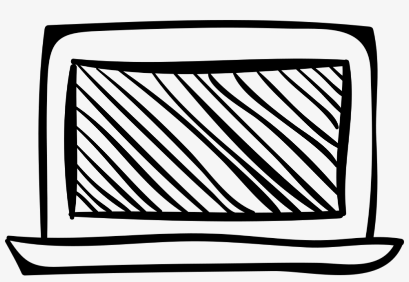 Png File Svg - Laptop Sketch Icon Png, transparent png #453605