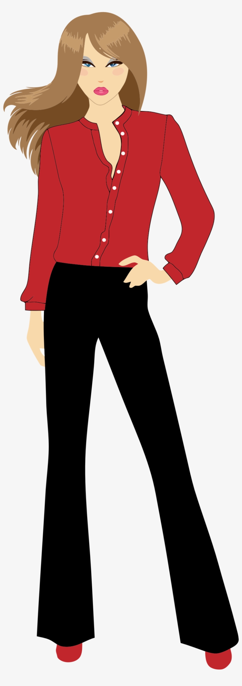 Clipart Png Woman - Woman Clipart Png, transparent png #453665