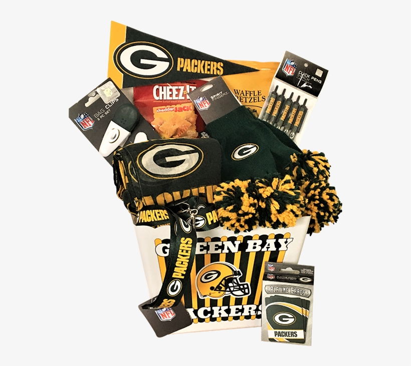 Green Bay Packers Basket - Green Bay, transparent png #453835