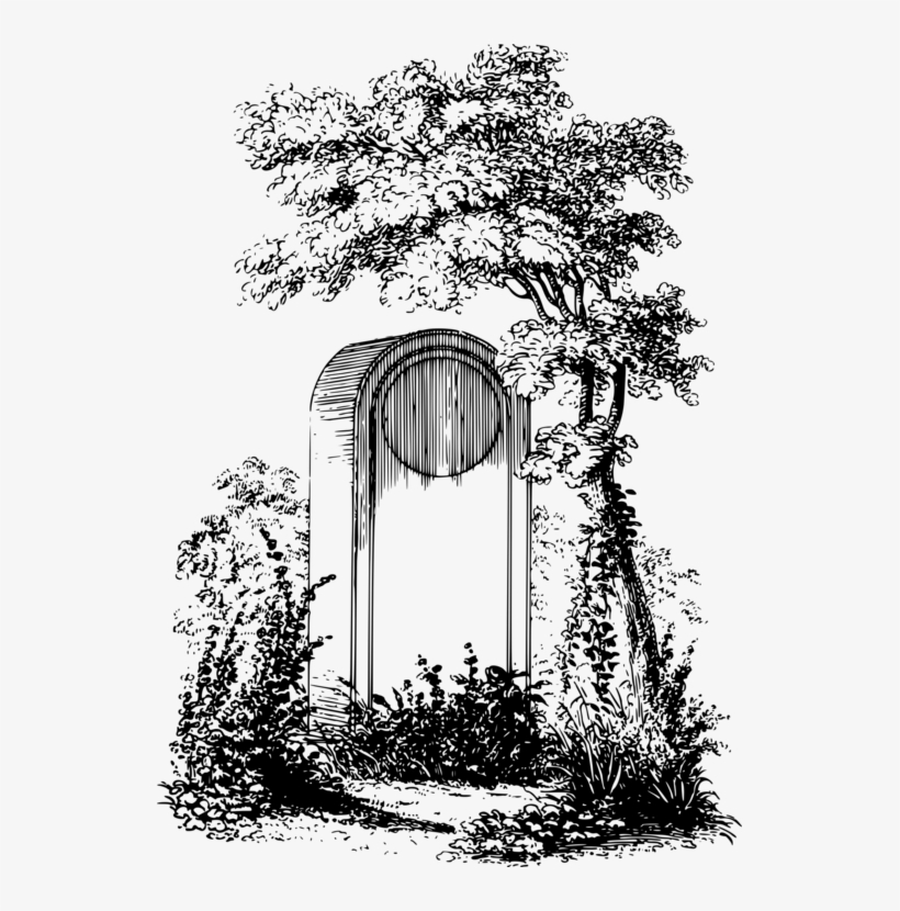 Headstone Drawing Grave /m/02csf Computer Icons - Gravestone Illustration, transparent png #453971