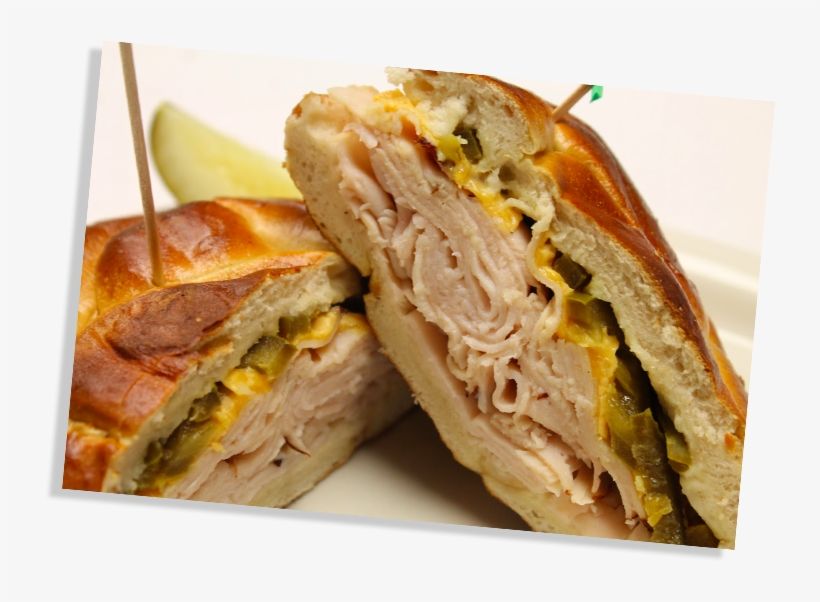 Lunch Box Deli's Turkey Products Are Vegetarian Fed - Sandwich, transparent png #453992