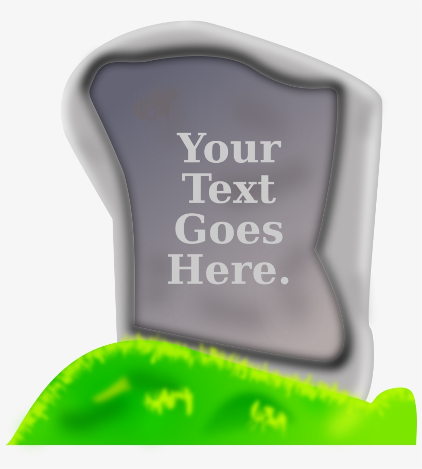 This Free Icons Png Design Of Empty Gravestone, transparent png #454174