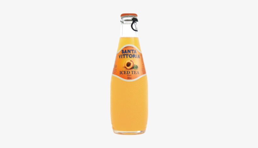 Vittoria Iced Tea Peach 200ml 24/ctn - Santa Vittoria, transparent png #454799