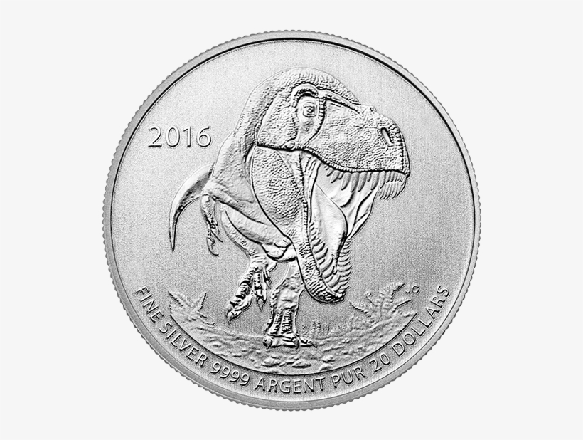 Exchange $20 For $20 - Royal Canadian Mint Dinosaur Coin, transparent png #454842