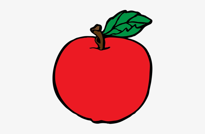 Teacher Apple Clipart No Background - Apple Clipart, transparent png #454950