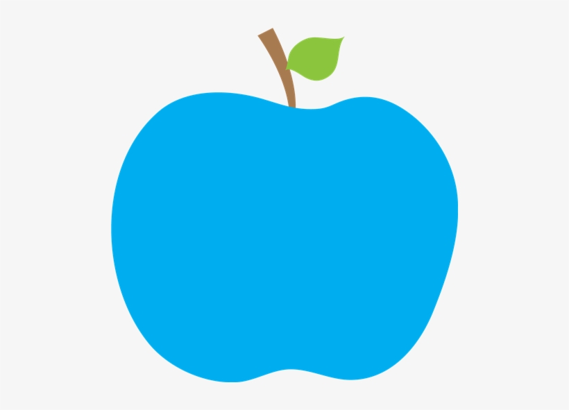 Collaborates With Classroom Teachers - Blue Apple Transparent, transparent png #455167