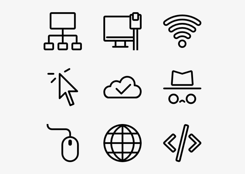 Internet Icons - Internet Vector Icon, transparent png #455251