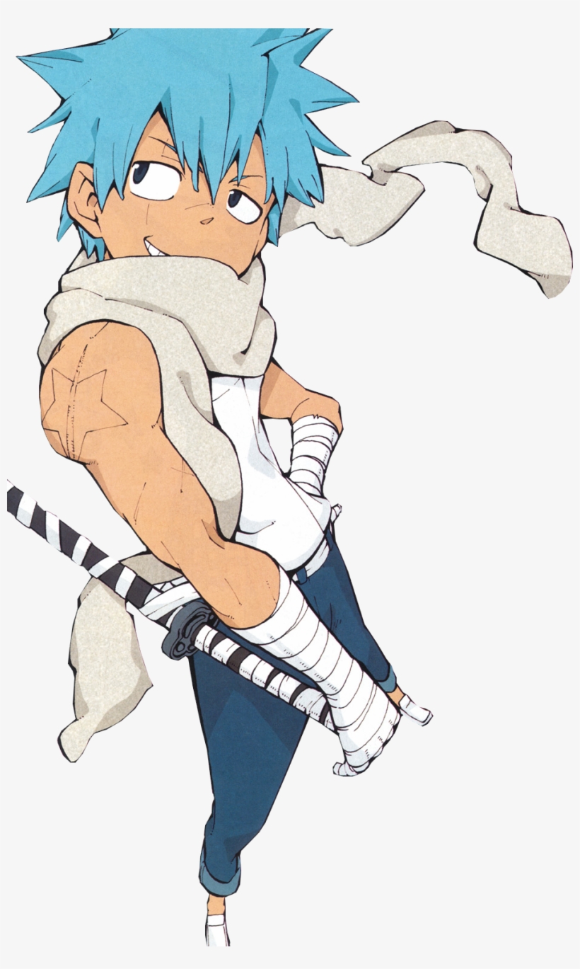 Black Star - Soul Eater Black Star Older, transparent png #455322