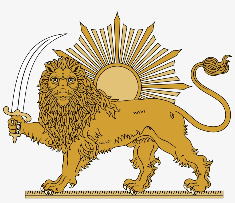 Persian Lion And Sun Tattoo, transparent png #455592