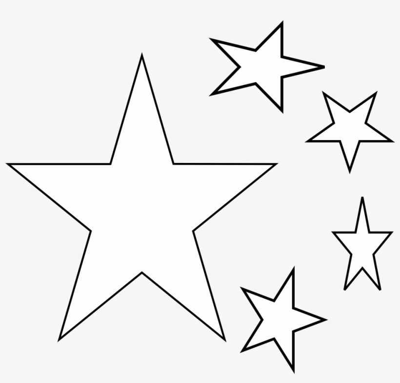 Star Black And White Star Clipart Black And White Bay - Star Background Clipart Black And White, transparent png #455683