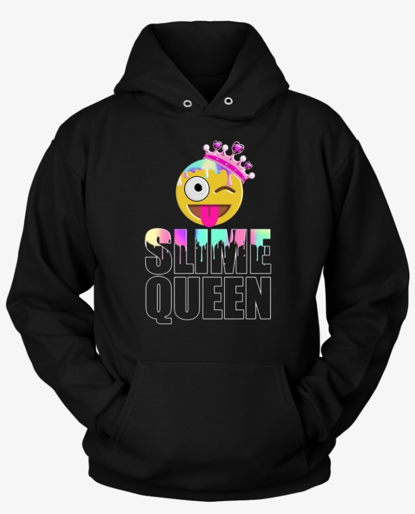 Slime Queen Crazy Emoticon Pastel Dripping Slimey T-shirt - Fortnite Hoodie Llama Unicorn, transparent png #456266