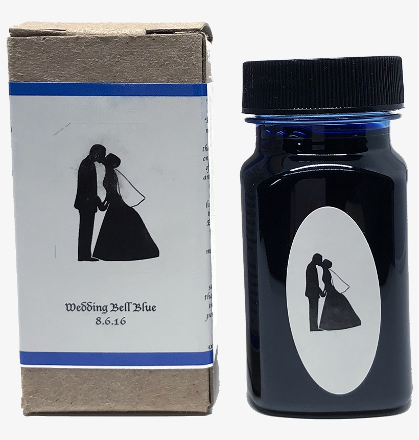 New Wedding Bell Blue - Iron Gall Ink, transparent png #456455
