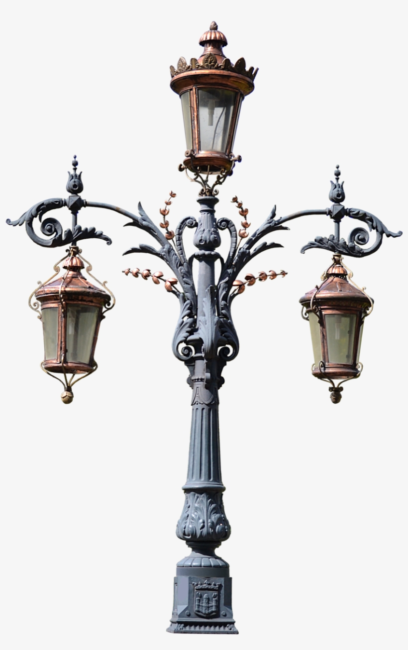 Old Street Lamp Png - Street Lamps Png, transparent png #456555