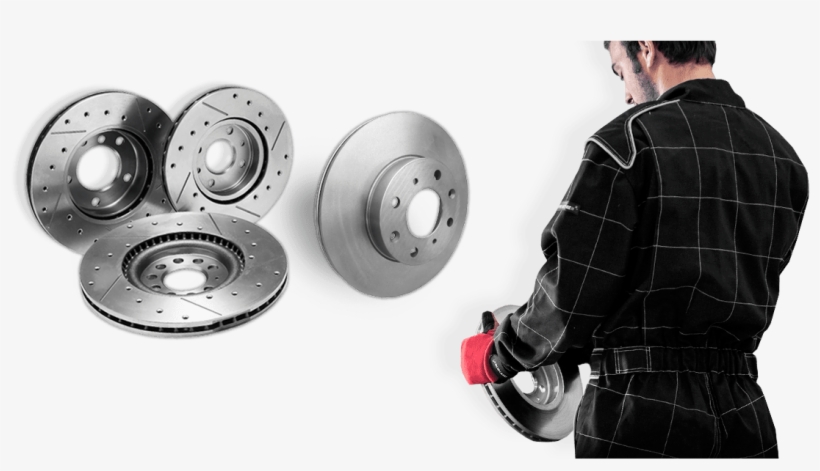 Technical Equipment - Brakes - Disques De Frein Redspec Rainurés Percés Pour Renault, transparent png #456574