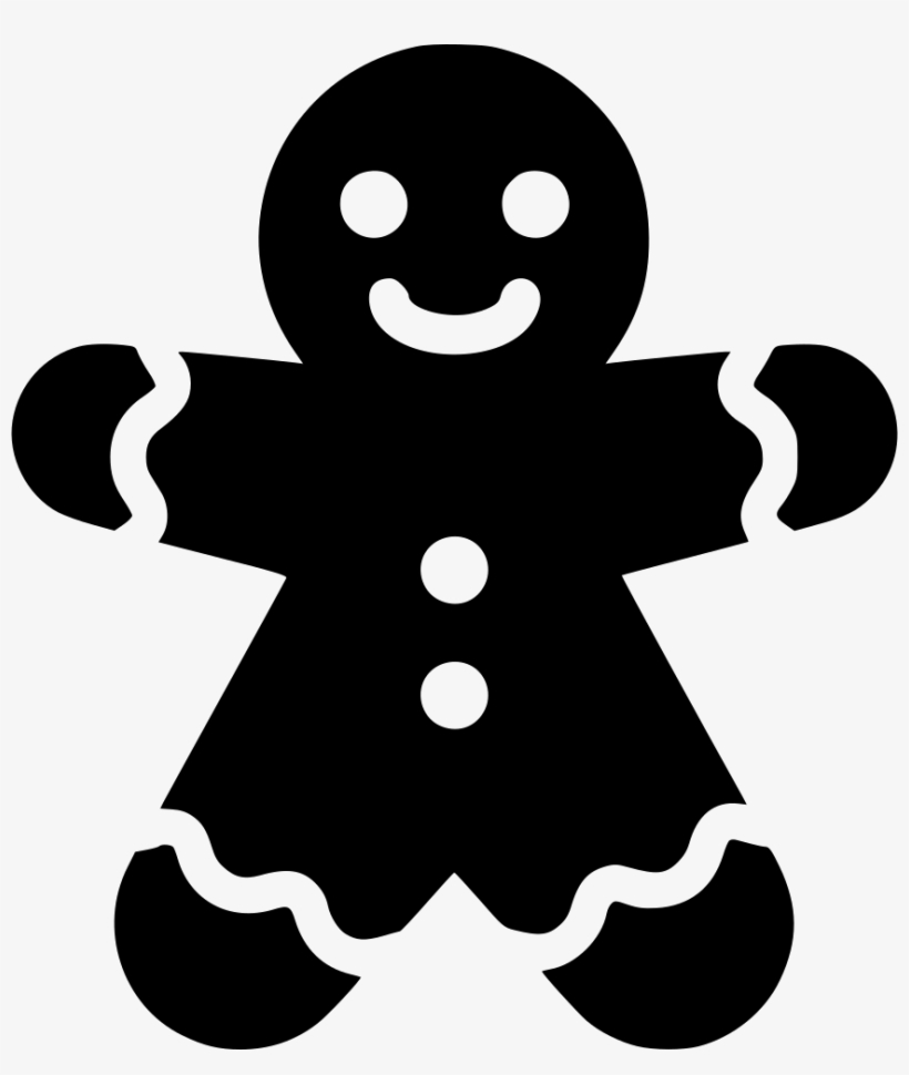 Gingerbread Man Gingerbread Man Svg Free Free Transparent Png Download Pngkey