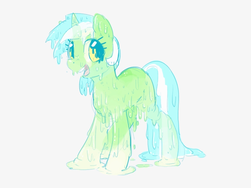 Mewball, Dripping, Goo Ponified, Goo Pony, Lyra Heartstrings, - Illustration, transparent png #456969