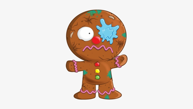 Ginger Dread Man - Cartoon, transparent png #457174