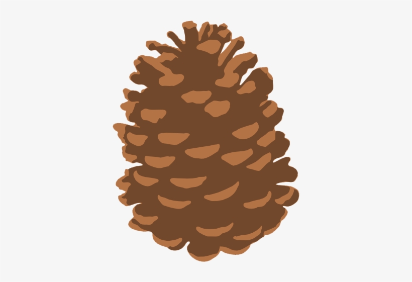 Pine Cone Free Png - Pine Cone Silhouette, transparent png #457261
