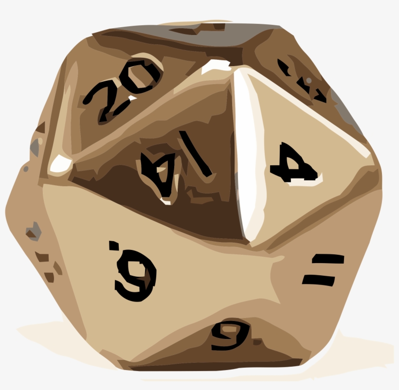 D20 Vector 20 Sided Die - 20 Sided Die Png, transparent png #457402