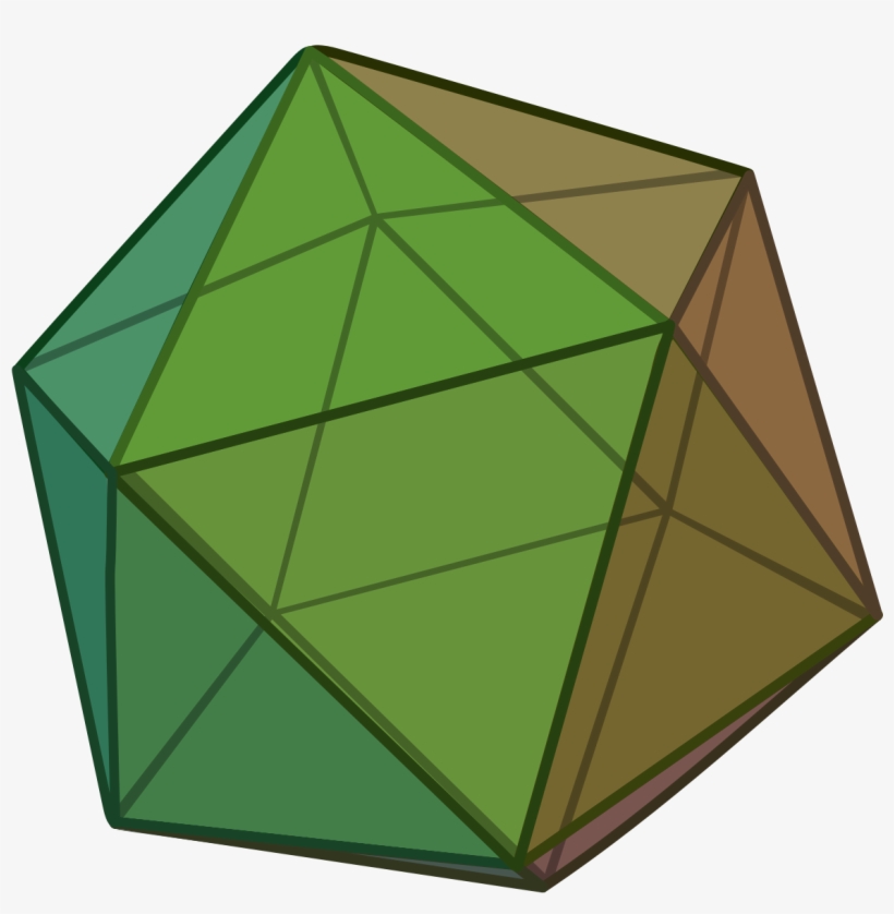 Icosahedron Gif, transparent png #457515