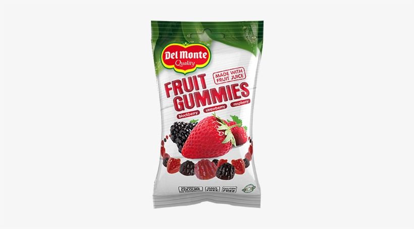 Fruit Gummies Berries - Del Monte 100% Juice, Pineapple Slices - 20 Oz Can, transparent png #457576