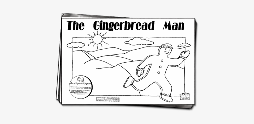 The Gingerbread Man Songcard Set, transparent png #457651