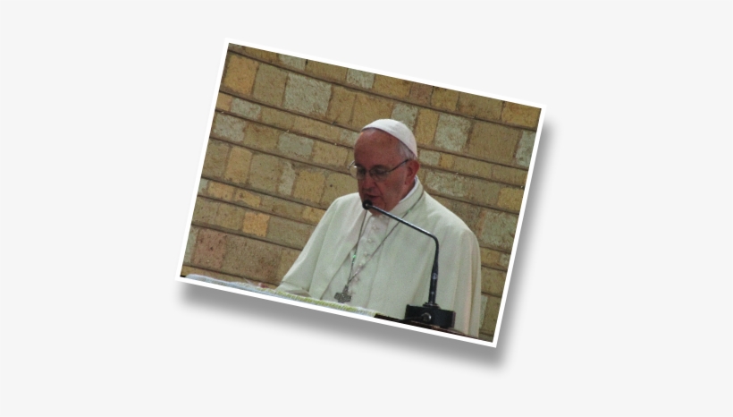 As It Is Dangerous In Mathare To Leave Home In The - Pope, transparent png #457811
