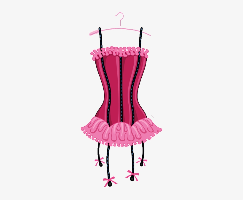 Purple Corset Cliparts - Lingerie Clip Art, transparent png #457837