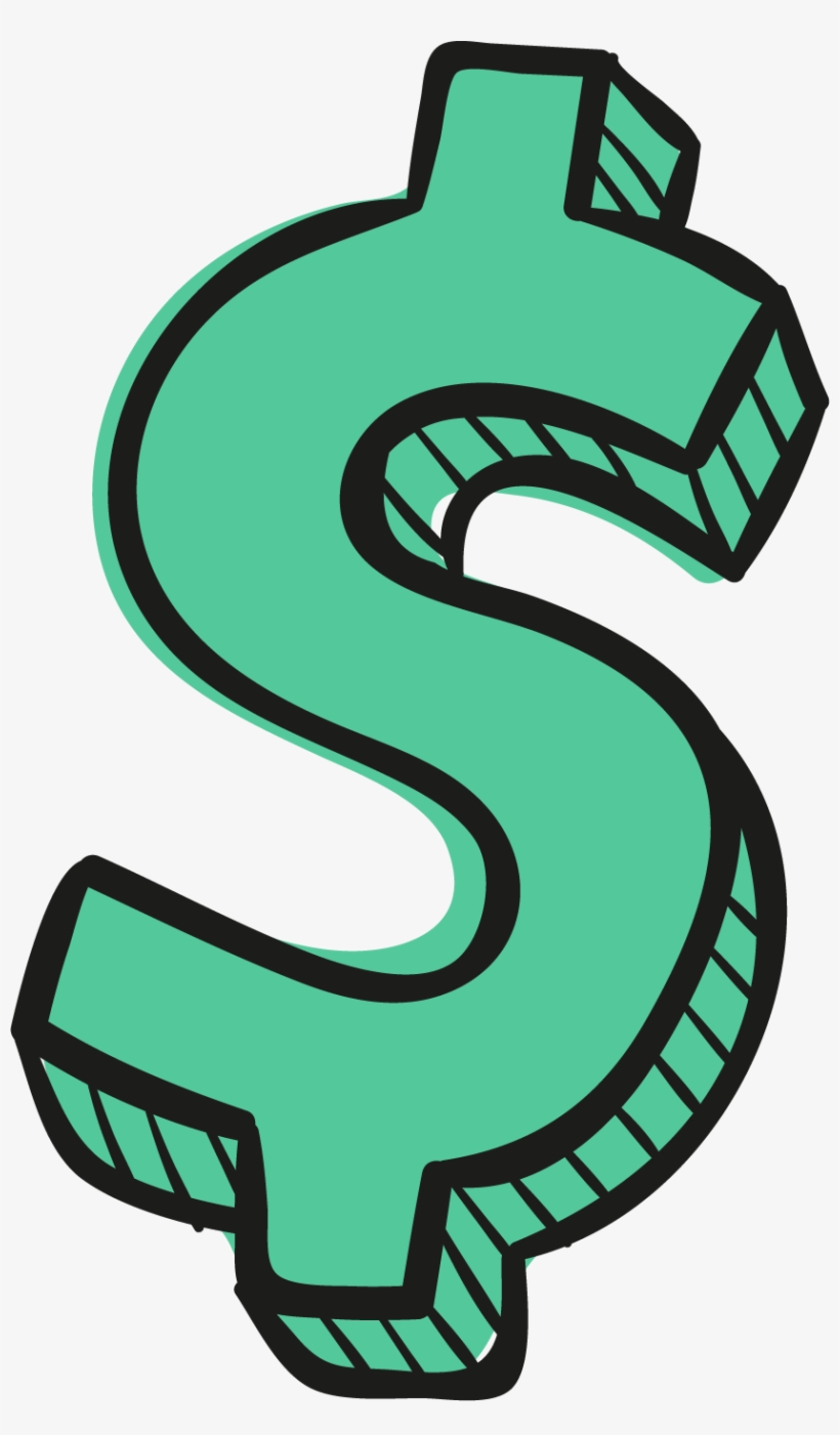 Drawing Money United States Dollar Dessin Animxe9 Clip - Simbolo De Dinero Animado, transparent png #457927