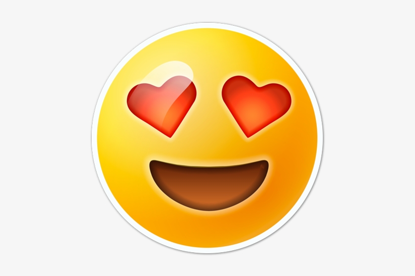 Emoji Heart Eyes Android Iwate Kokyo - Emoji Ojos De Corazon Png, transparent png #458016
