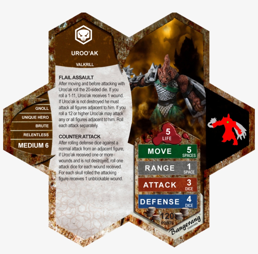 The Book Of Uroo'ak - C3v Heroscape, transparent png #458199