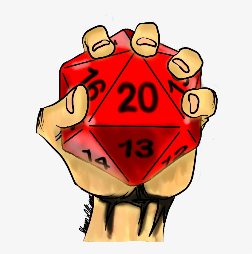 D&d Dungeons And Dragons Nat 20 D20 D20system 20 Sided - Human, transparent png #458238