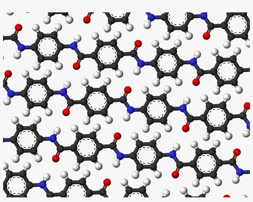 Structure Moleculaire Du Kevlar, transparent png #458258
