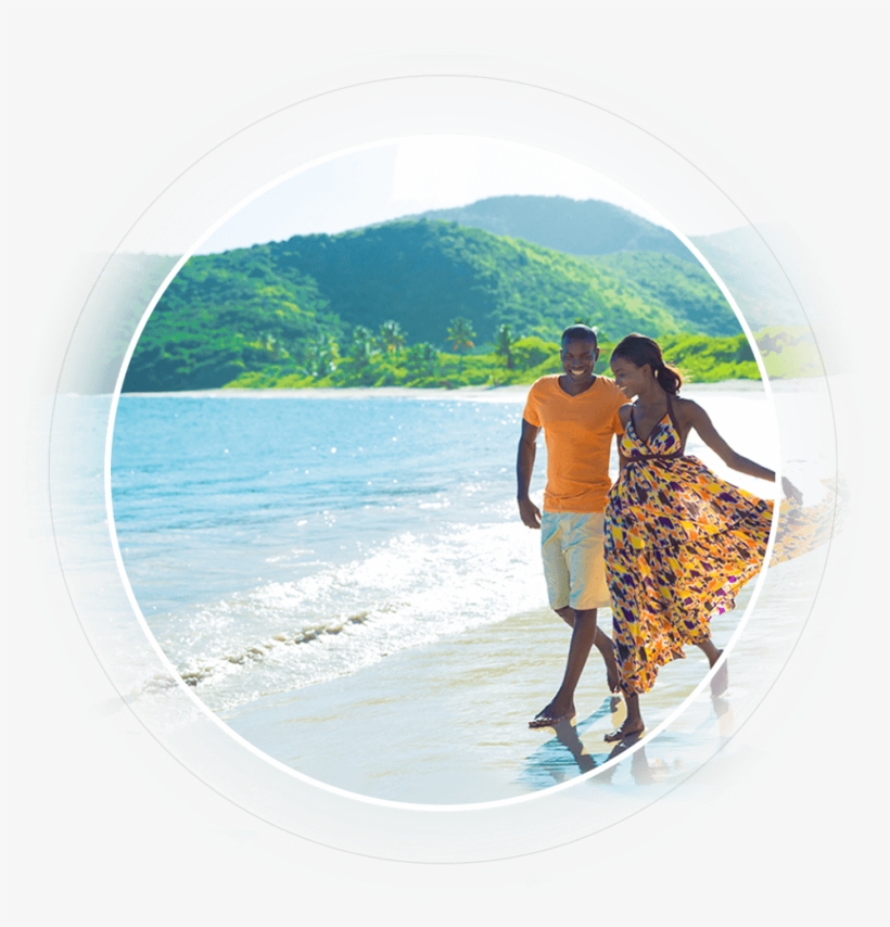 Piople On The Beach - Beach, transparent png #458275