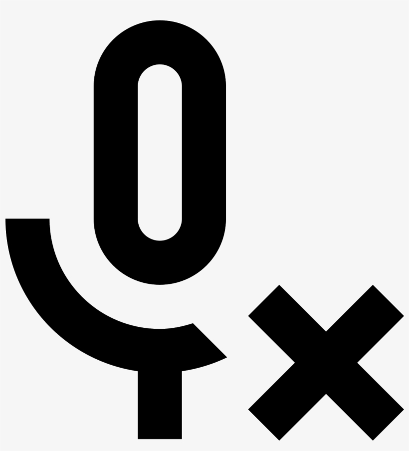Block Microphone Icon - Icon, transparent png #458432