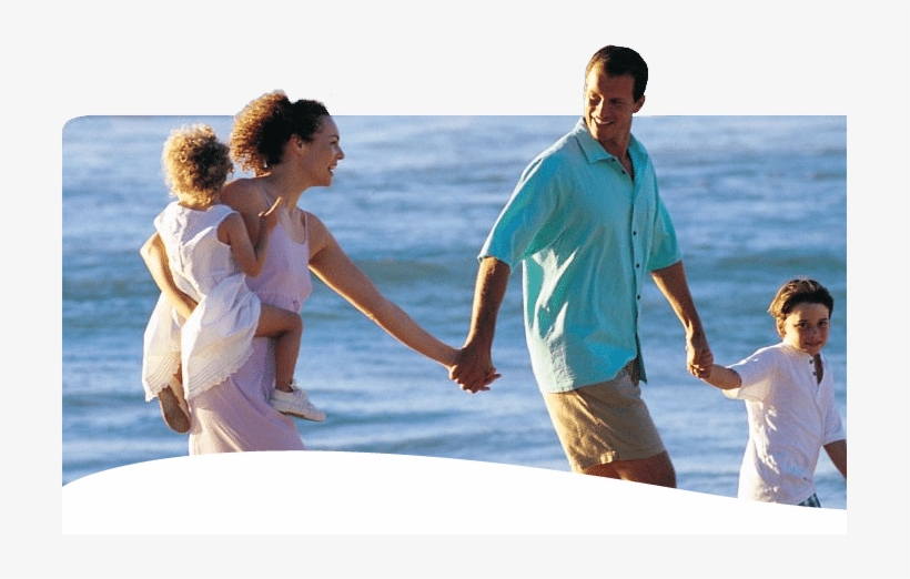 Sunset Beach And Ocean Isle Beach Homes For Sale - Happy Family At The Sea, transparent png #458499