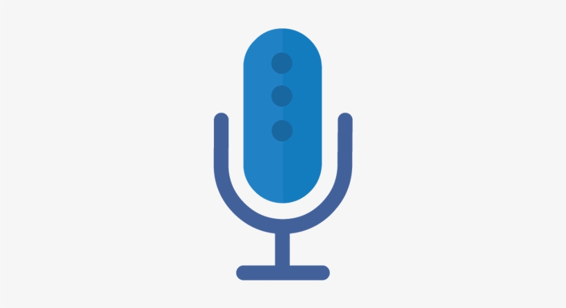 Microphone Icon Iconshow - Mic Icon Flat Transparent, transparent png #458657