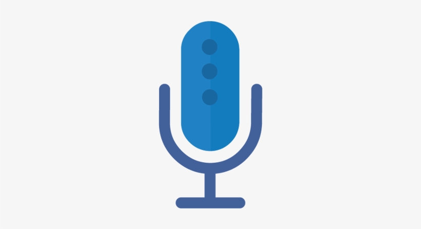 Microphone Icon Iconshow - Mic Icon Flat Transparent - Free Transparent ...