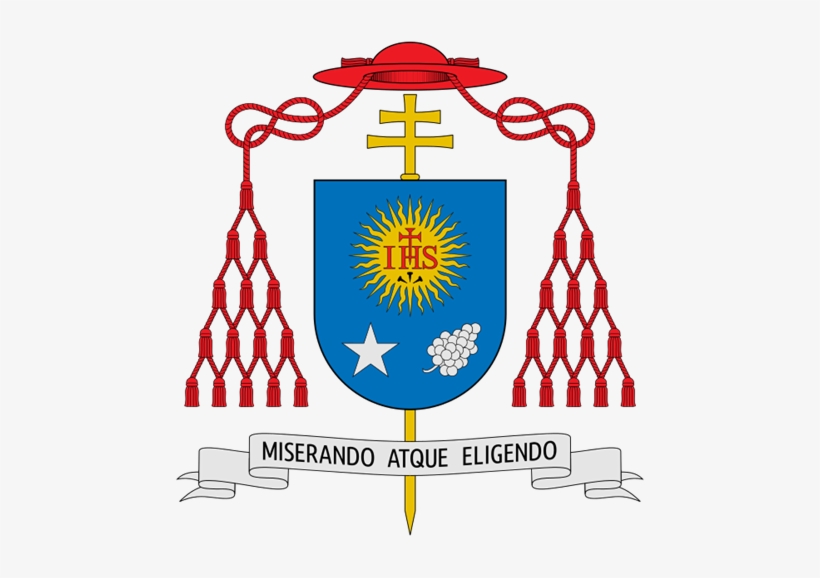 Coat Of Arms Of Cardinal Bergoglio - Aquilino Bocos Merino Cmf, transparent png #458753
