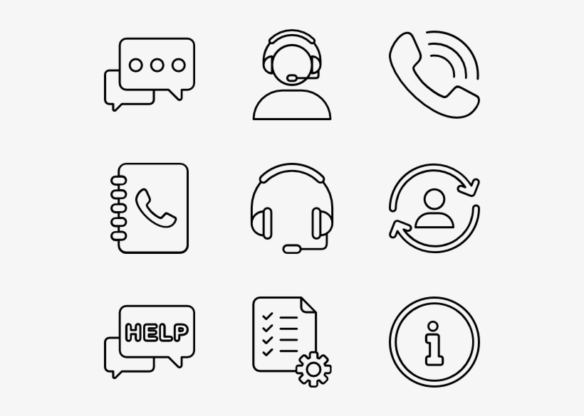 Support Service 16 Icons - Nerd Icons, transparent png #459124